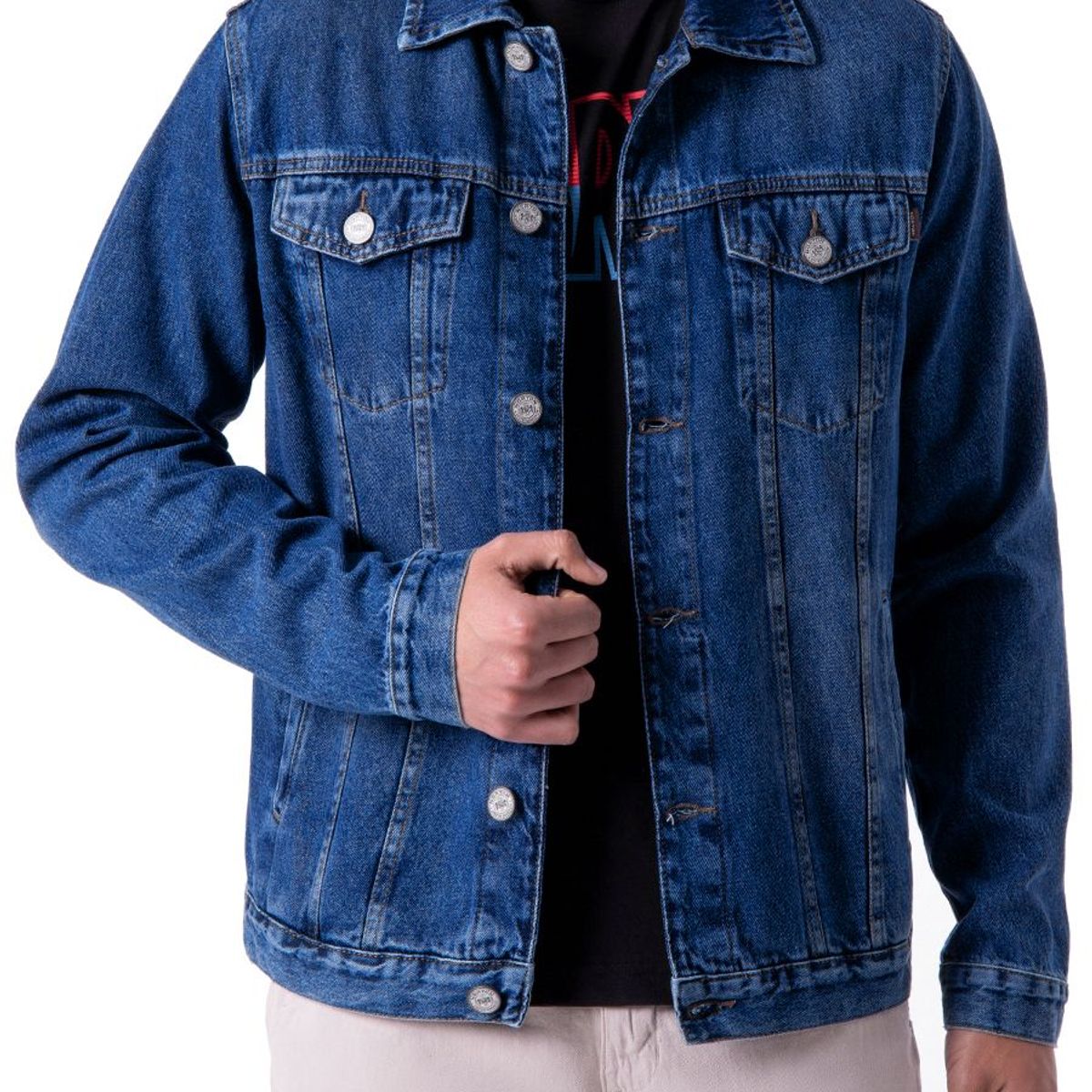 NORTON - Casaca Clasico Denim Kabulde Hombre