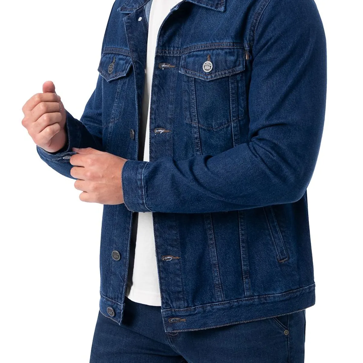 NORTON - CASACA OVERSIZE JEAN RING MABELIN TOTAL CRISTAL