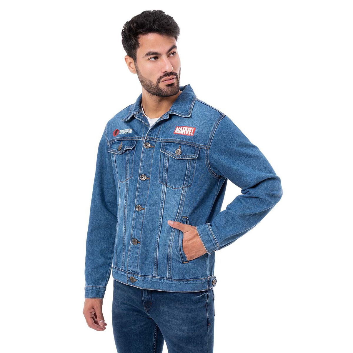 PIONIER - Casaca Denim Stretch Hombre Diger