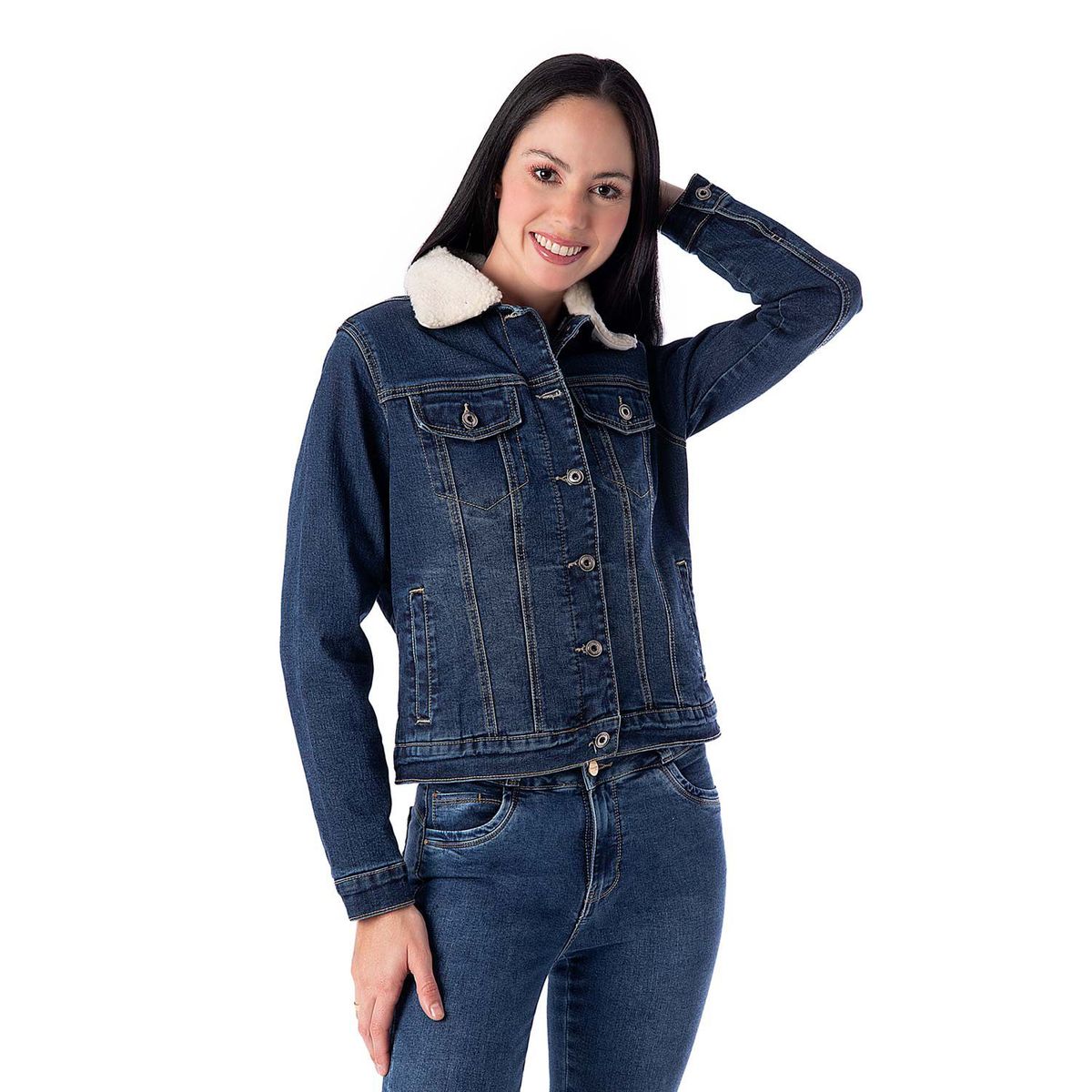 PIONIER - Casaca Drill Manelik Mujer