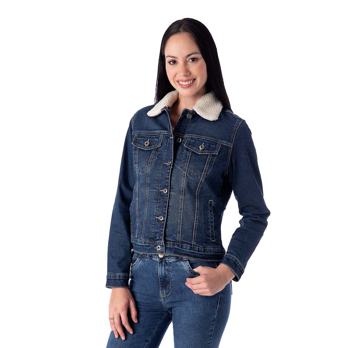 PIONIER - Casaca Drill Manelik Mujer