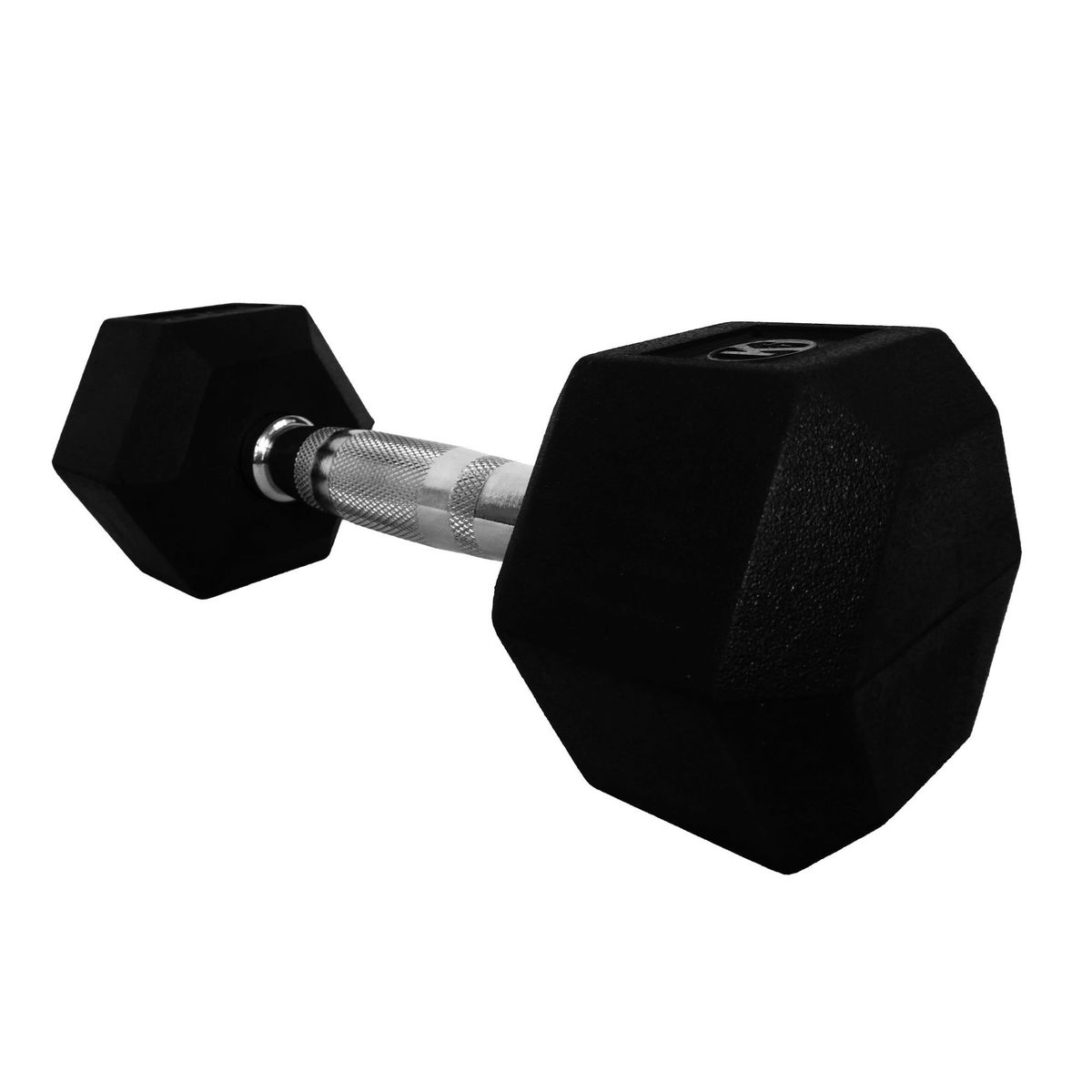 K6 FITNESS - Mancuerna Hexagonal 35 lbs 16 kg Encauchetada Pesa K6