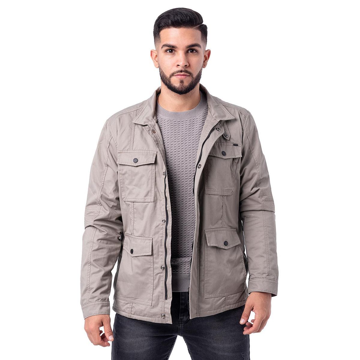 PIONIER - Casaca Drill Shayh Hombre