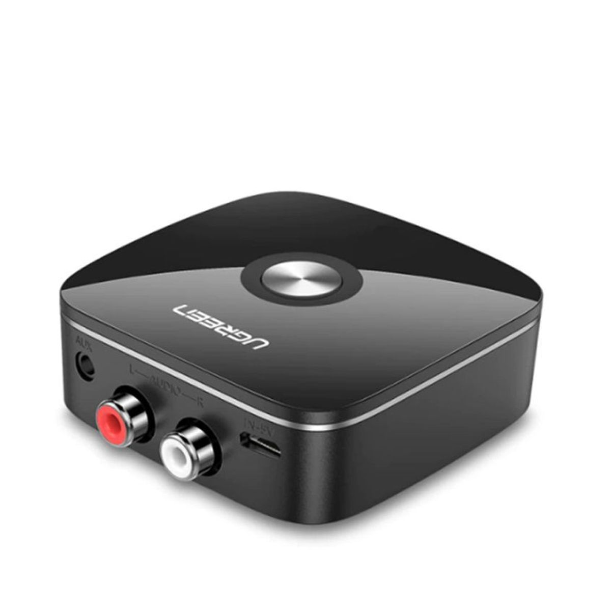 UGREEN - Receptor Bluetooth 5.3 RCA Compatible con Equipos 3.5mm Auxiliar