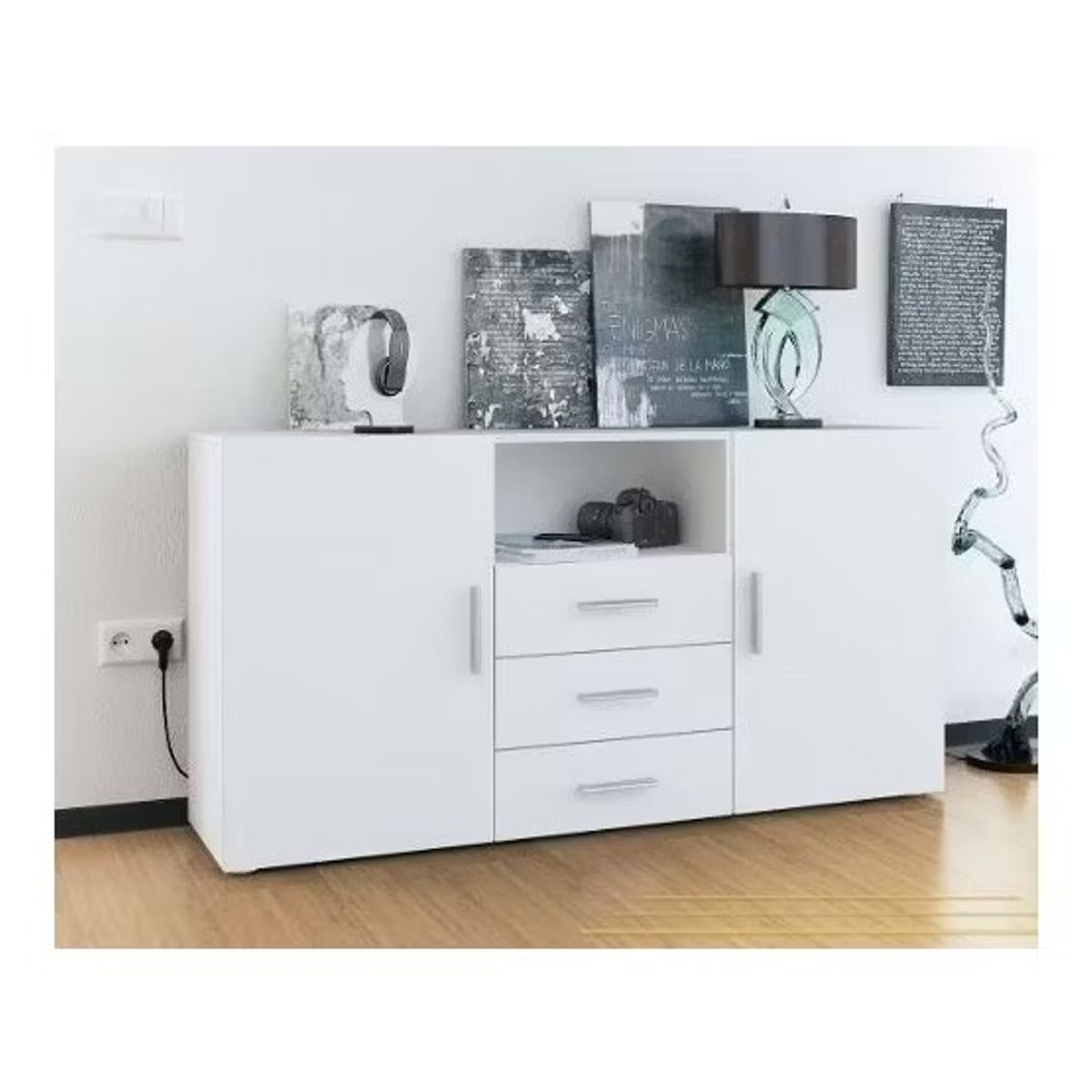 STARHOME - CENTRO DE ENTRETENIMIENTO STARHOME BOLD  BLANCO 55"