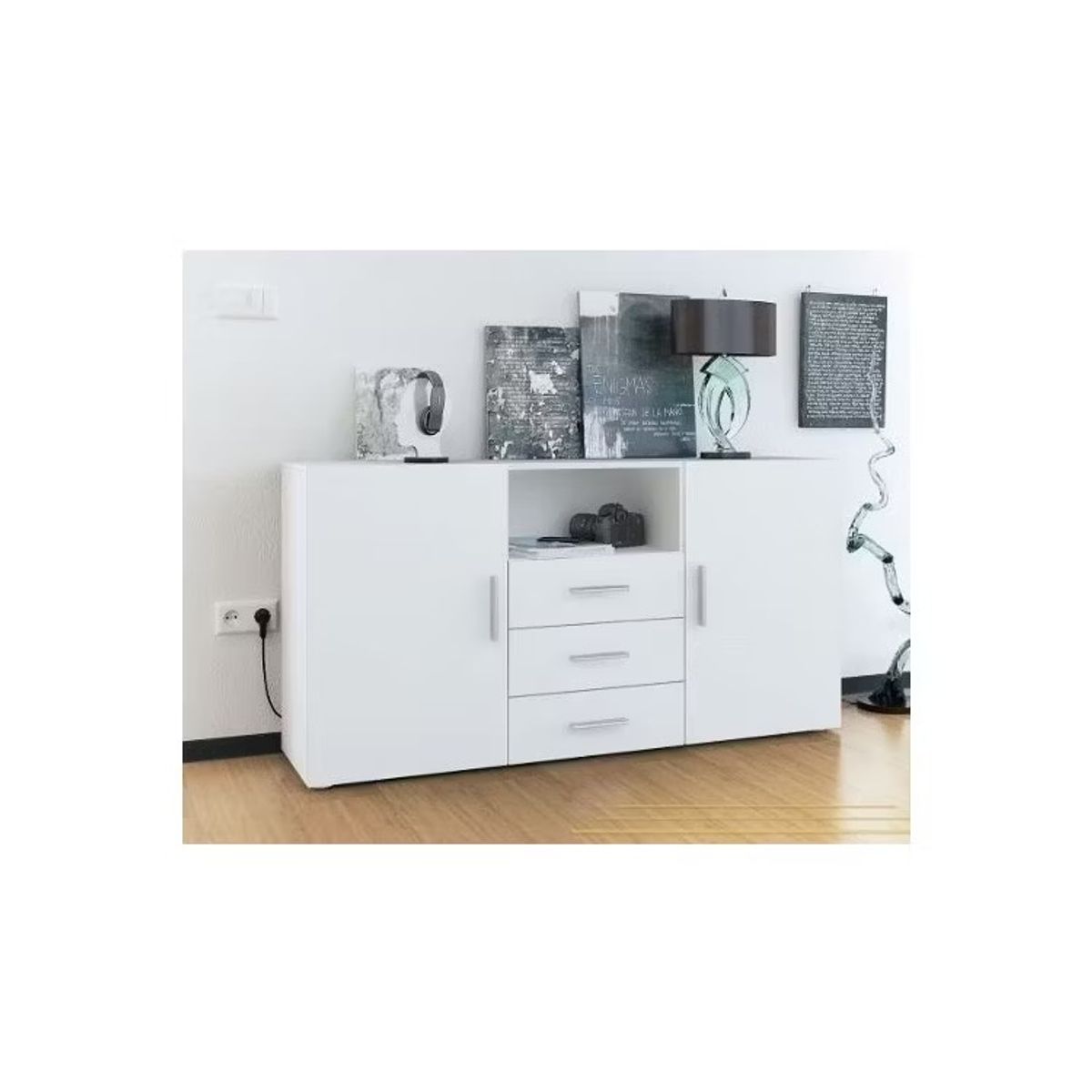 STARHOME - CENTRO DE ENTRETENIMIENTO STARHOME BOLD  BLANCO 55"