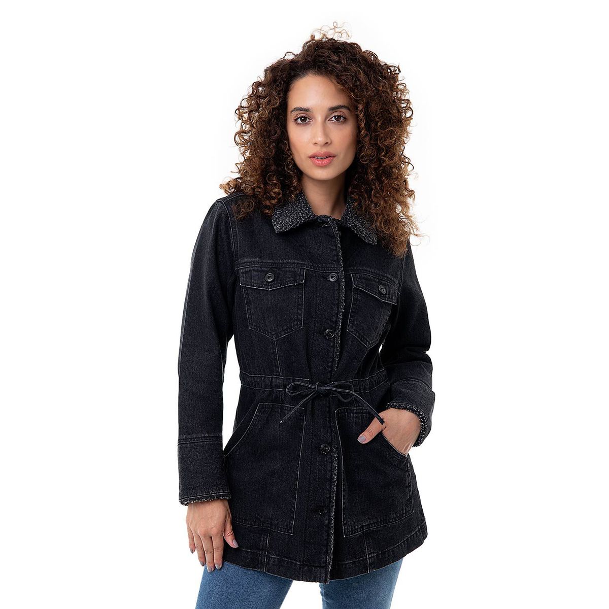 PIONIER - Casaca Denim Yuhay Mujer