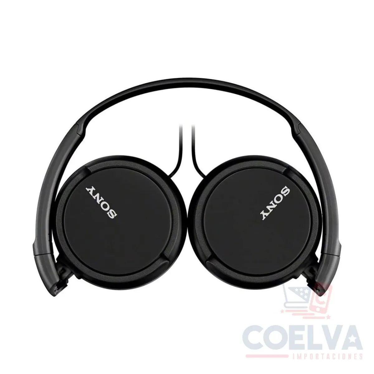 SONY - Sony MDR-ZX110AP High-Quality Powerful Sound Headphone - Negro