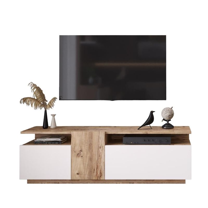 STARHOME - CENTRO DE ENTRETENIMIENTO STARHOME BOSTON ROBLE Y BLANCO