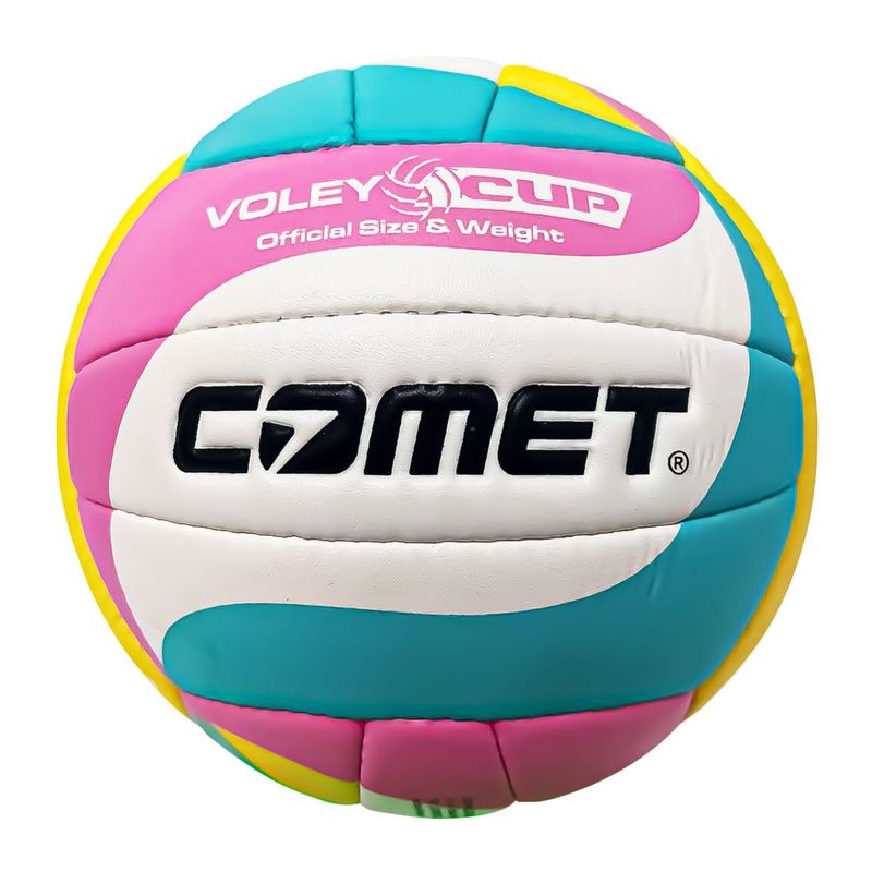 COMET - PELOTA DE VOLEY COMET CUP TALLA 5 - TRICOLOR