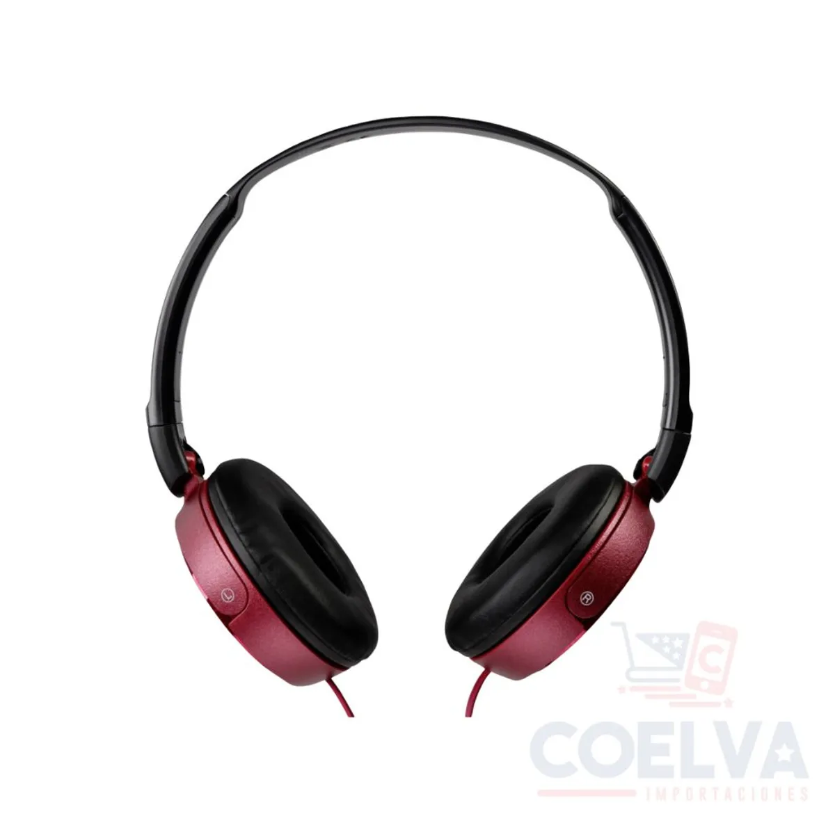 SONY - Sony MDR-ZX310AP Headphone With Microphon - Rojo