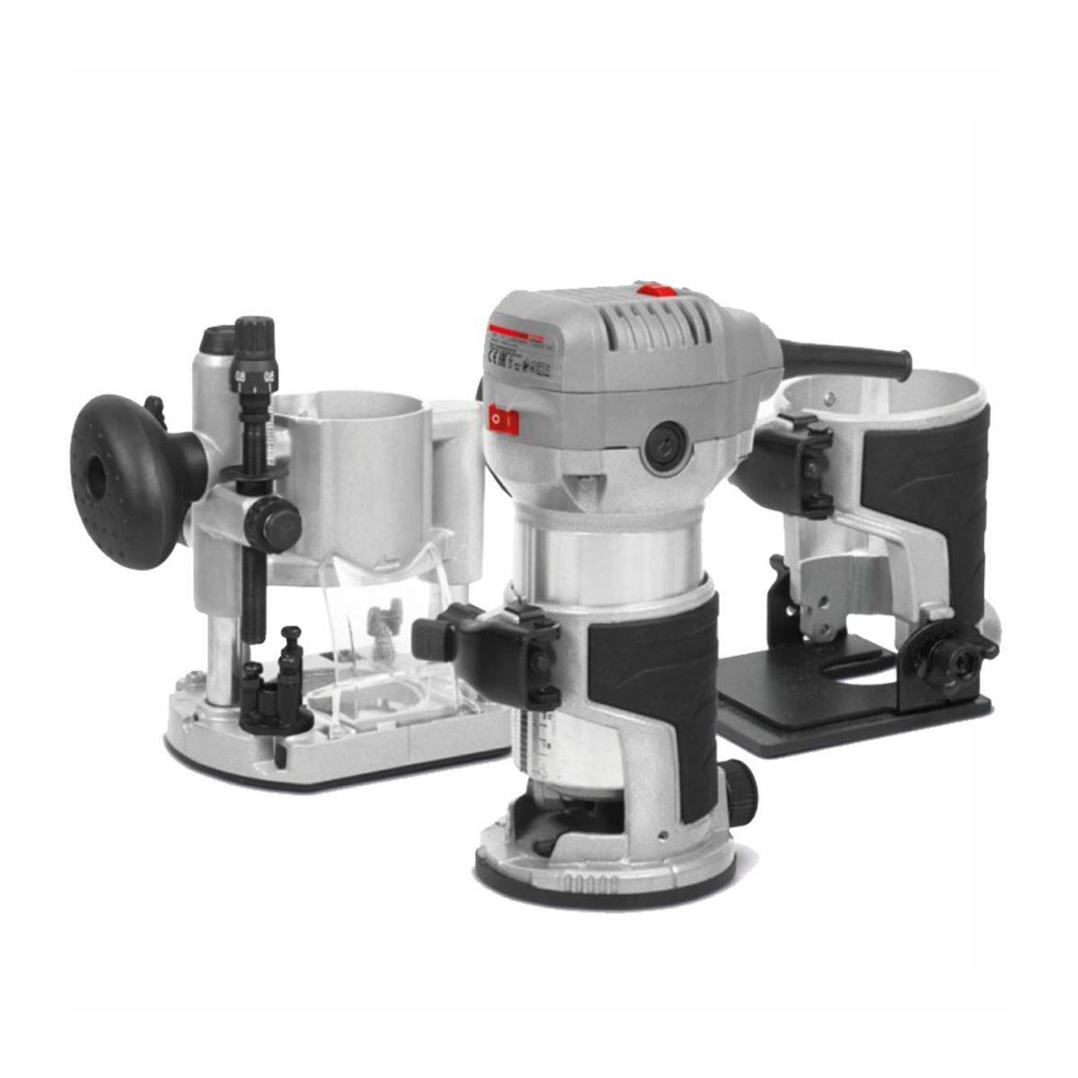 CROWN - RUTEADORA DOBLE 750W FRESADORA CANTEADORA 6-8MM CROWN - CT11023