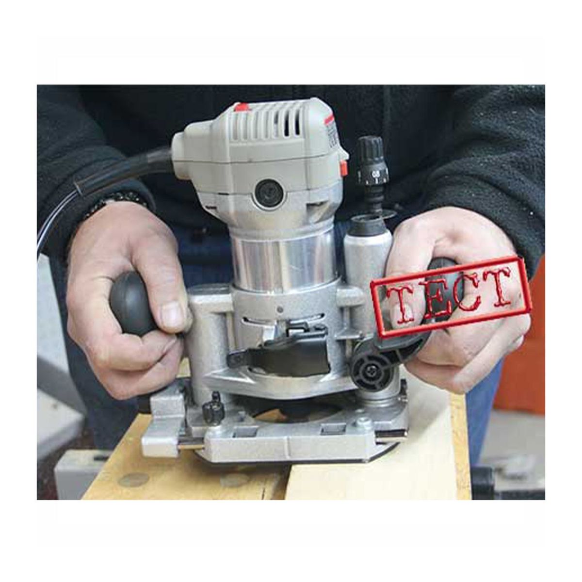 CROWN - RUTEADORA DOBLE 750W FRESADORA CANTEADORA 6-8MM CROWN - CT11023