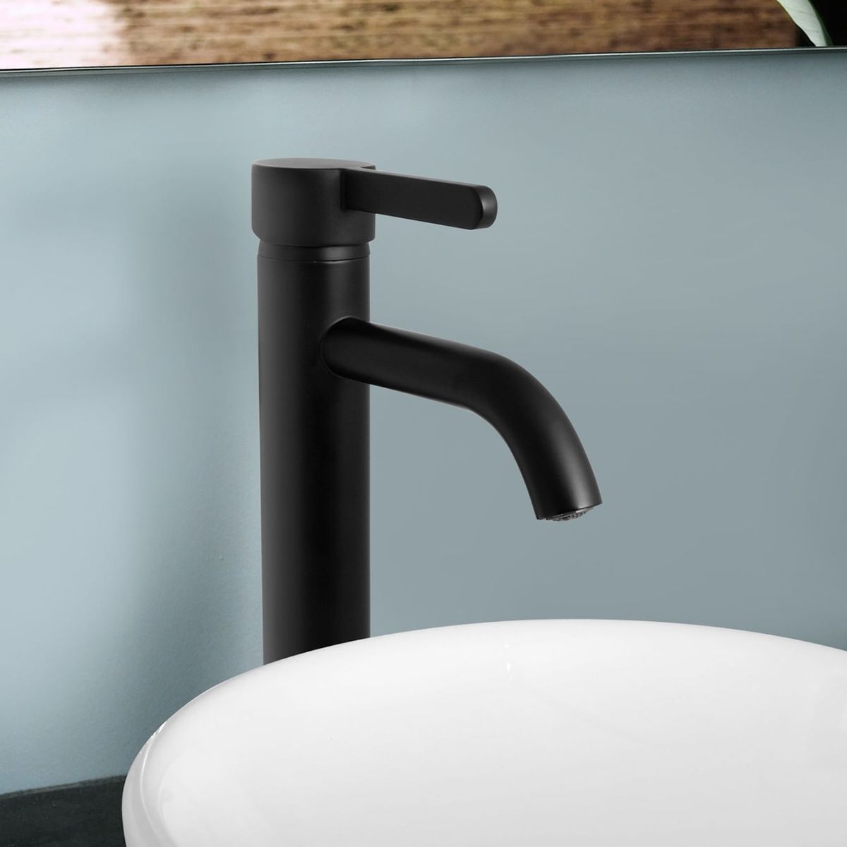 ITALGRIF - Grifería Mezcladora Monocomando lavatorio Alta Cartagena Black Italgrif