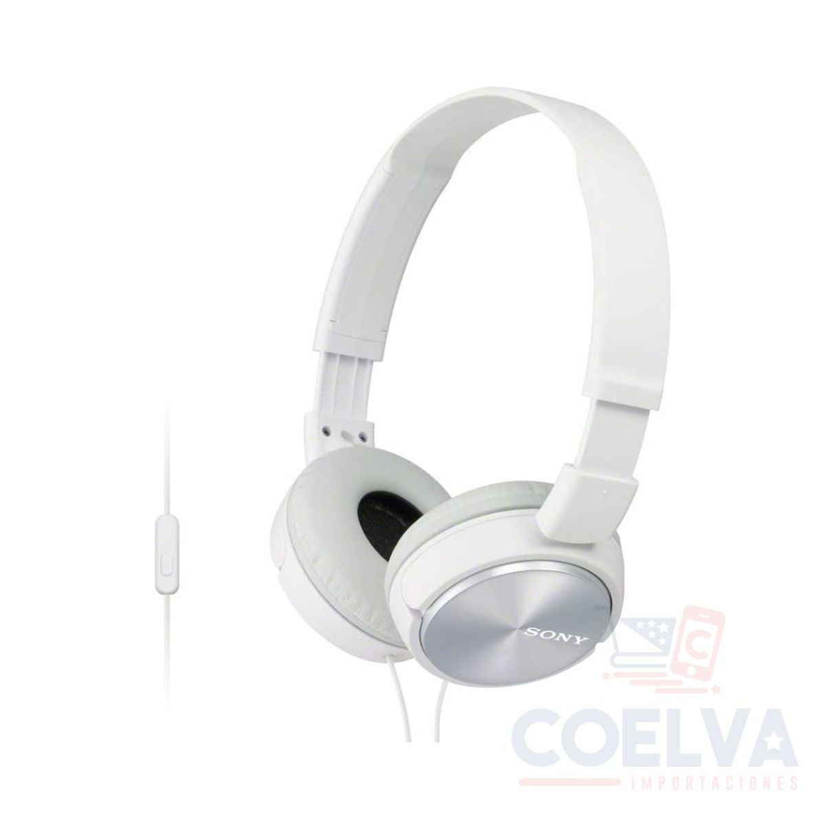 SONY - Sony MDR-ZX310AP Headphone With Microphon - Blanco