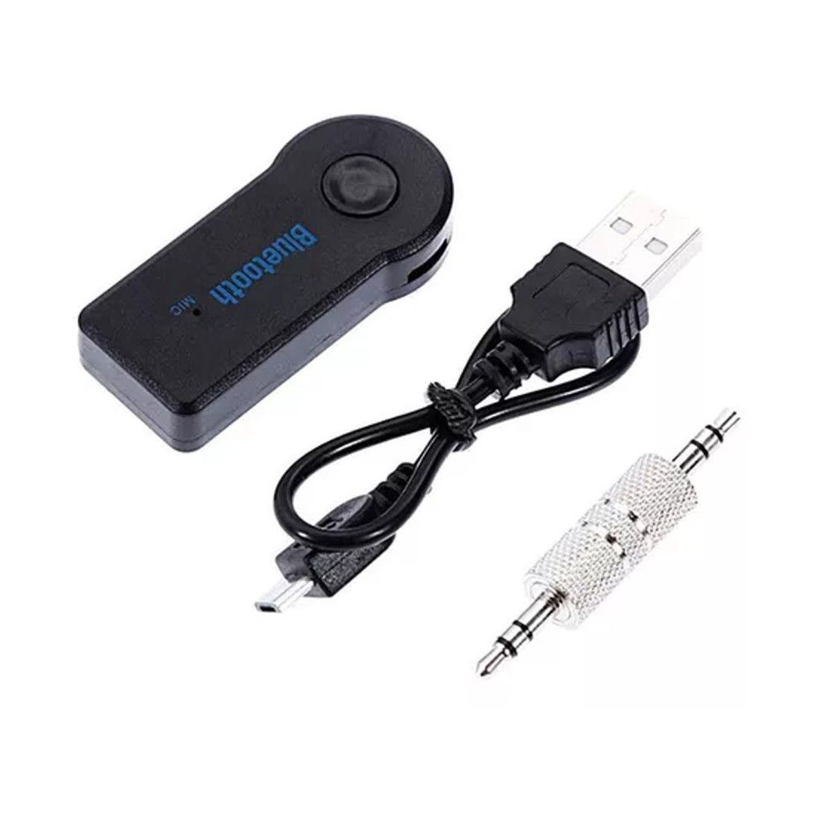 GENERICO - Adaptador y Receptor de Bluetooth para Audio Recargable