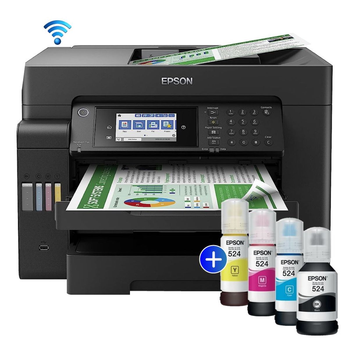 EPSON - IMPRESORA MULTIFUNCIONAL L15150 EPSON A3 WIFI ETHETNET