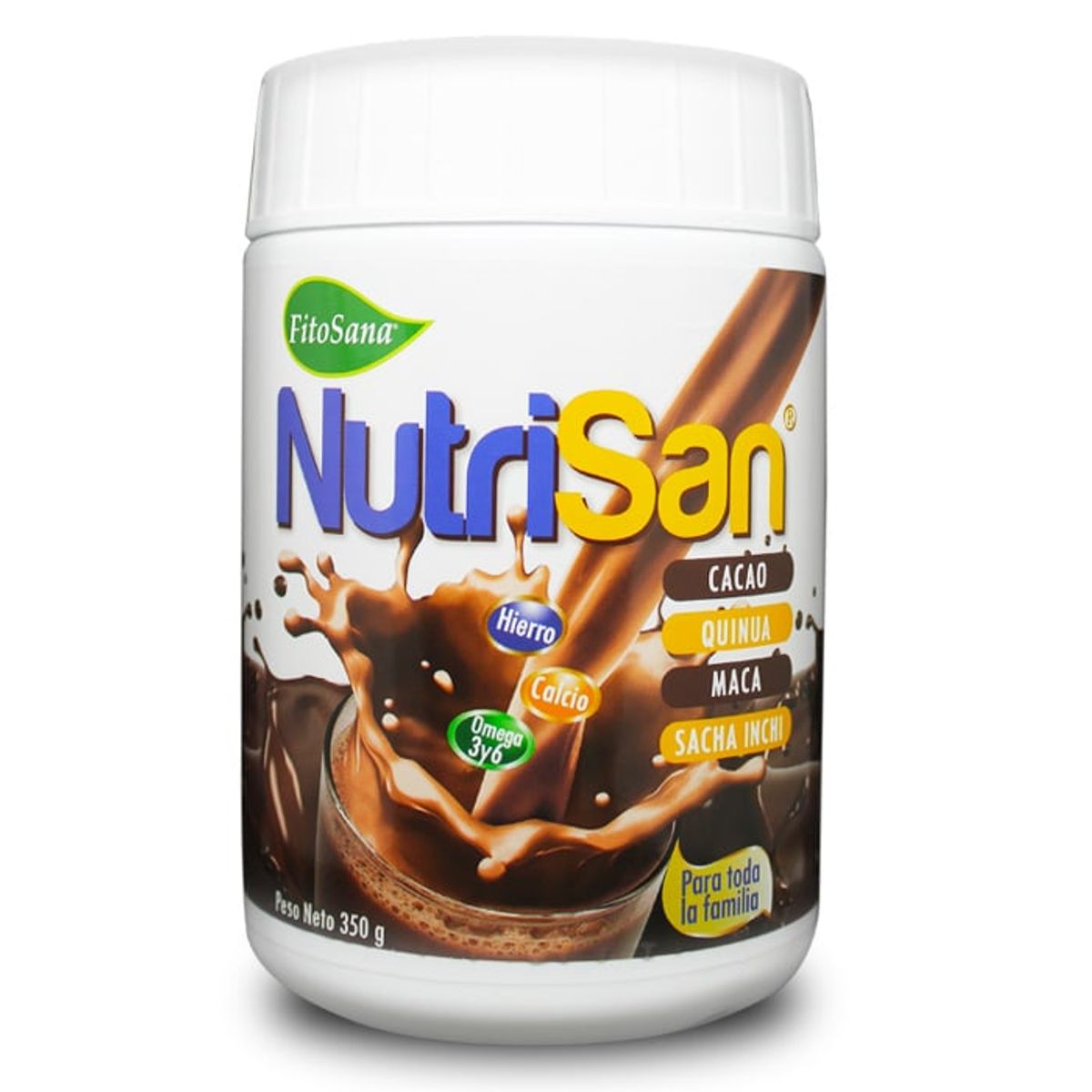 FITOSANA - NUTRISAN CHOCOLATE FITOSANA - BATIDO PARA TODA LA FAMILIA 350G