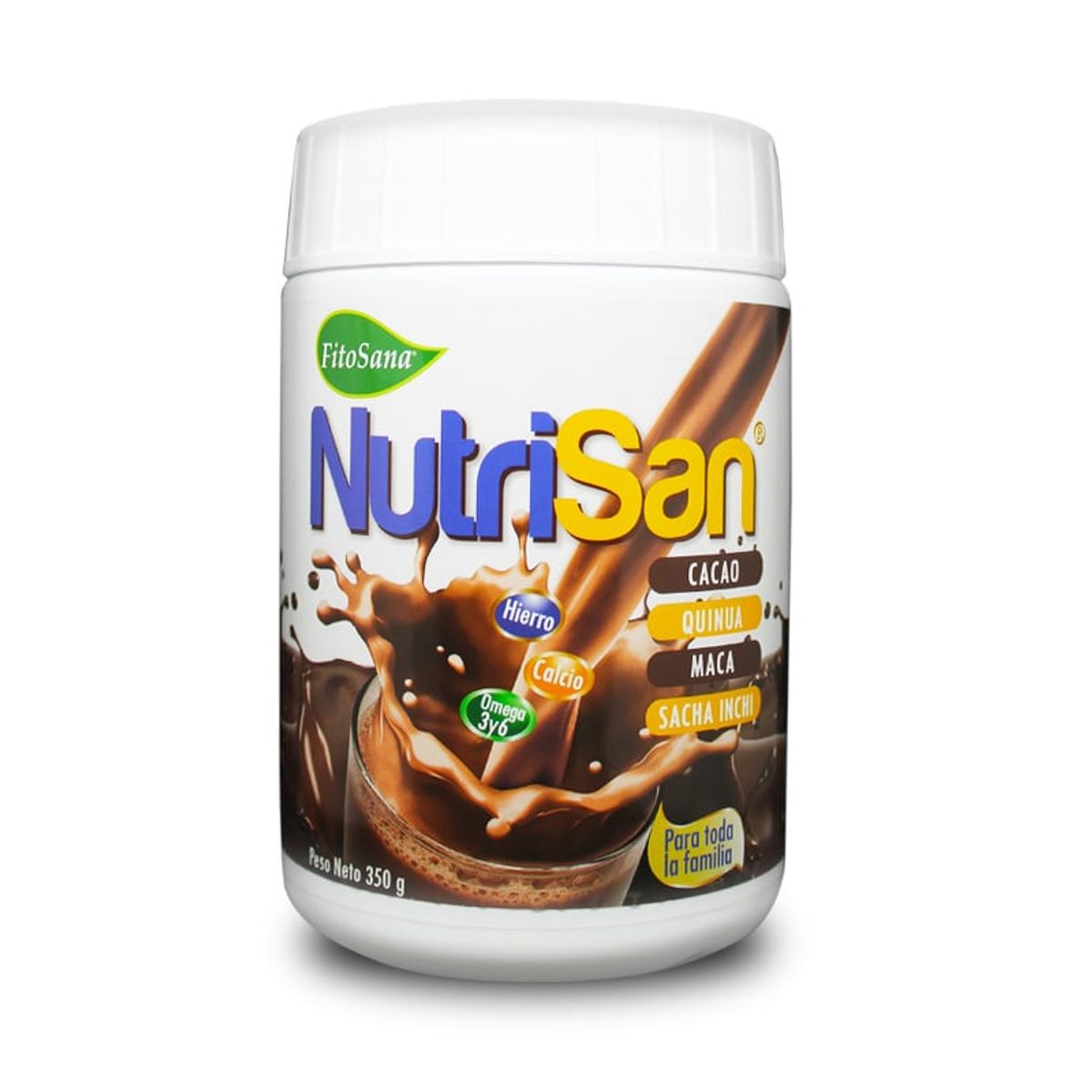 FITOSANA - NUTRISAN CHOCOLATE FITOSANA - BATIDO PARA TODA LA FAMILIA 350G