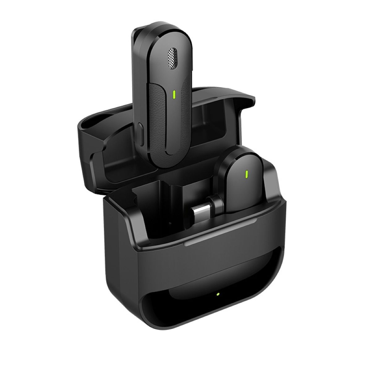 OEM - Micrófono Inalámbrico Solapero K81 Tipo C con Cargador Portátil