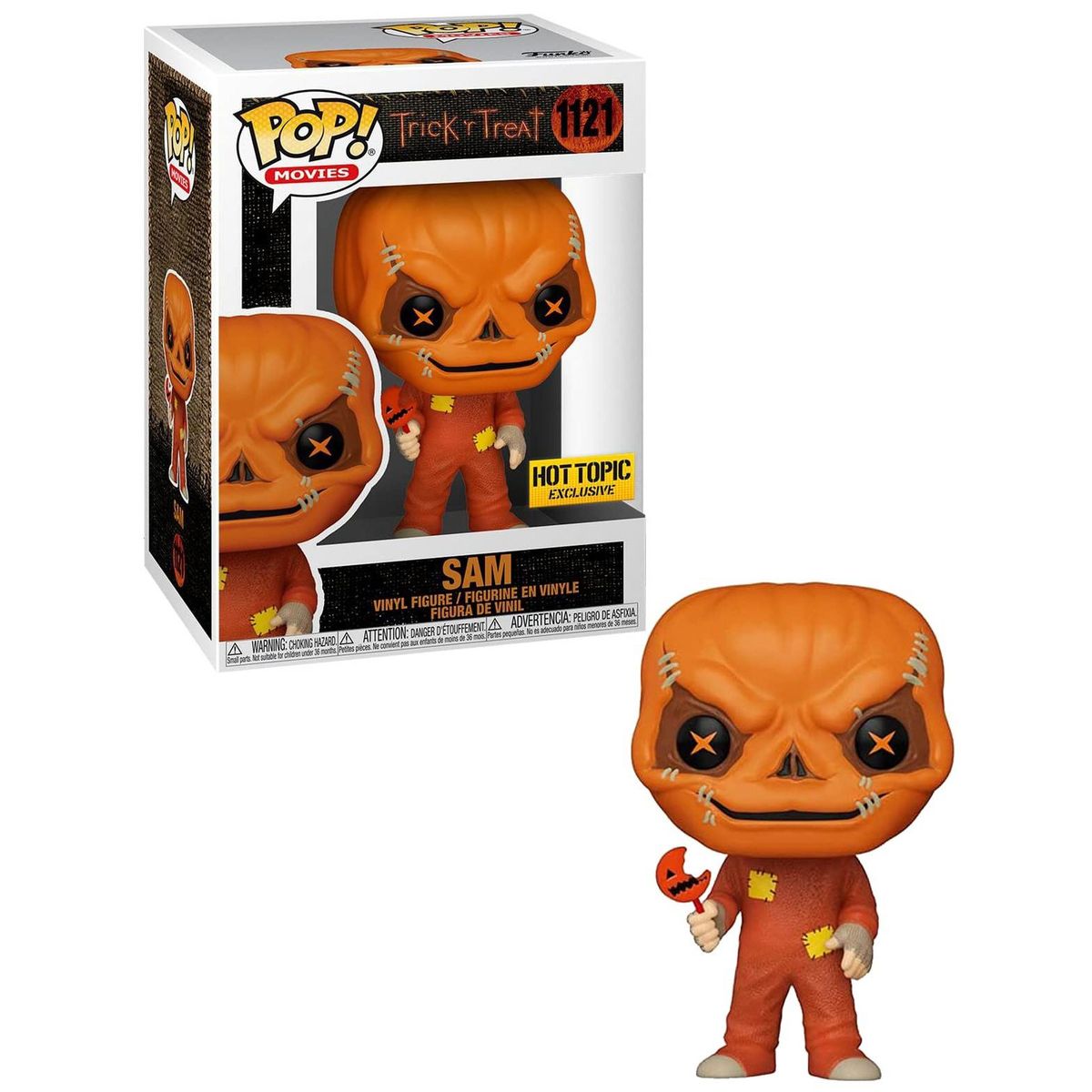 FUNKO - Funko Pop Sam Trick Or Treat - Terror Exclusivo Hot Topic
