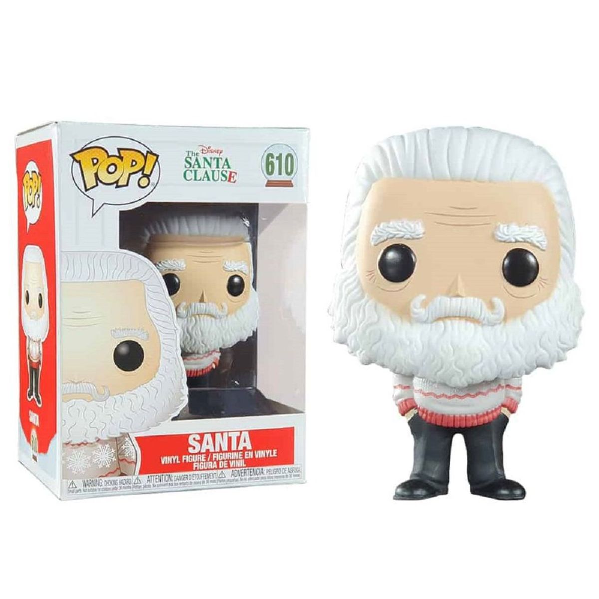 FUNKO - Funko Pop Santa - Disney Santa Clause 610 Papa Noel Navidad