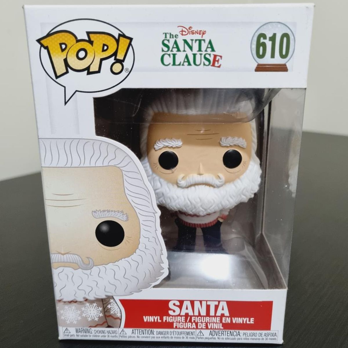 FUNKO - Funko Pop Santa - Disney Santa Clause 610 Papa Noel Navidad