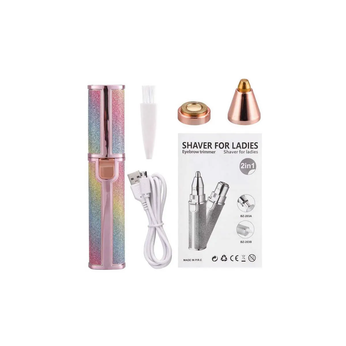 GENERICO - Depilador Facial y Ceja 2 en 1