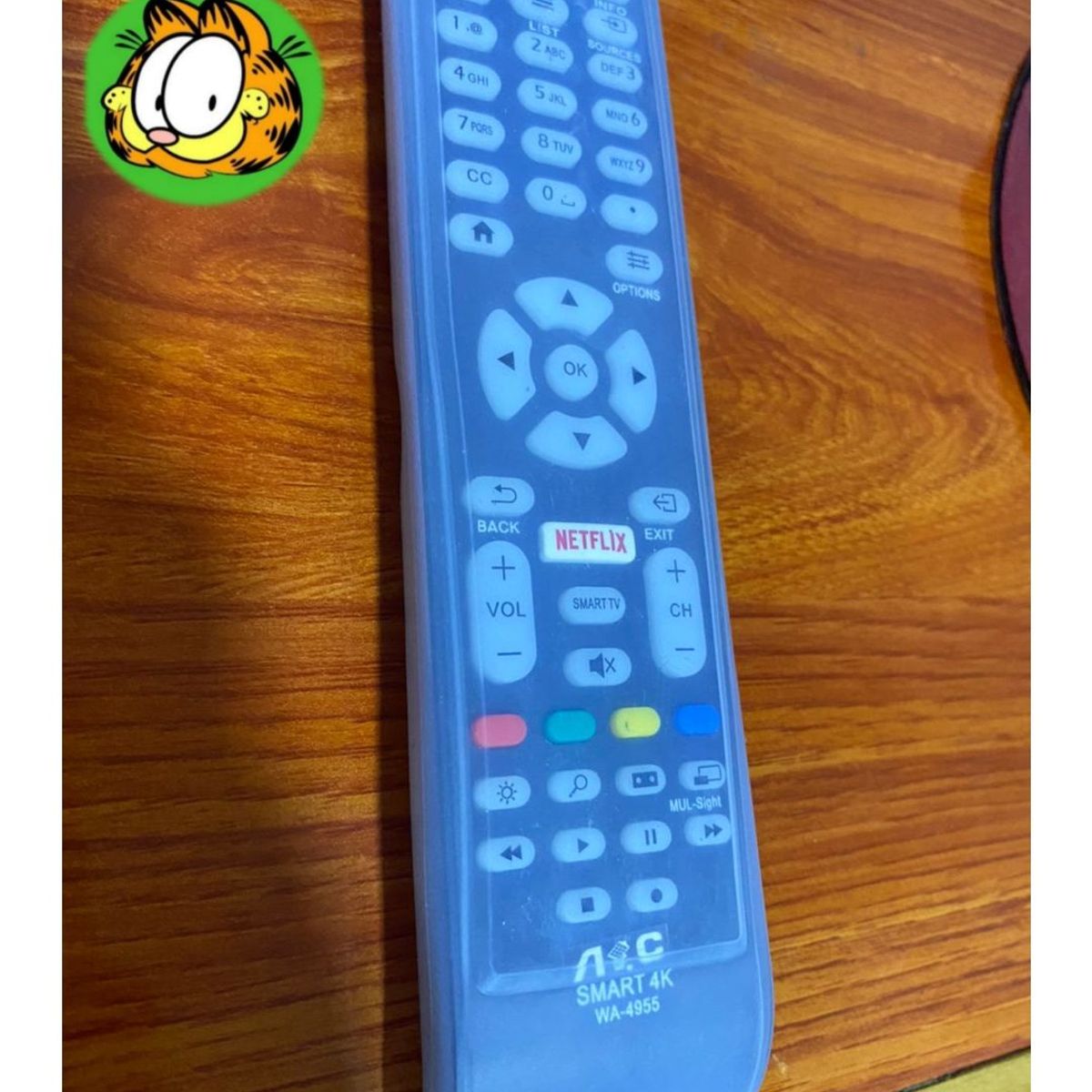 GENERICO - Control Remoto Genérico Aoc Para Smart Tv  Funda Silicona Suave