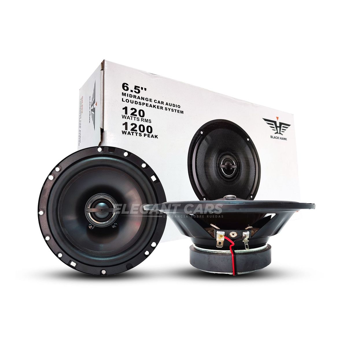 BLACK HAWK - Parlante Full Rango Black Hawk 120w Rms Bh-602