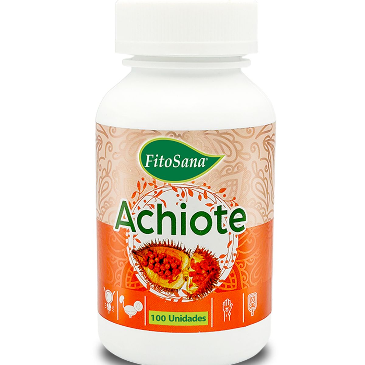 FITOSANA - ACHIOTE FITOSANA - FRASCO 100U