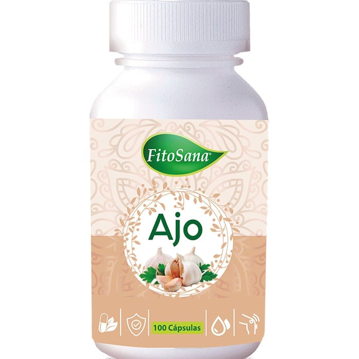 FITOSANA - AJO FITOSANA - FRASCO 100U