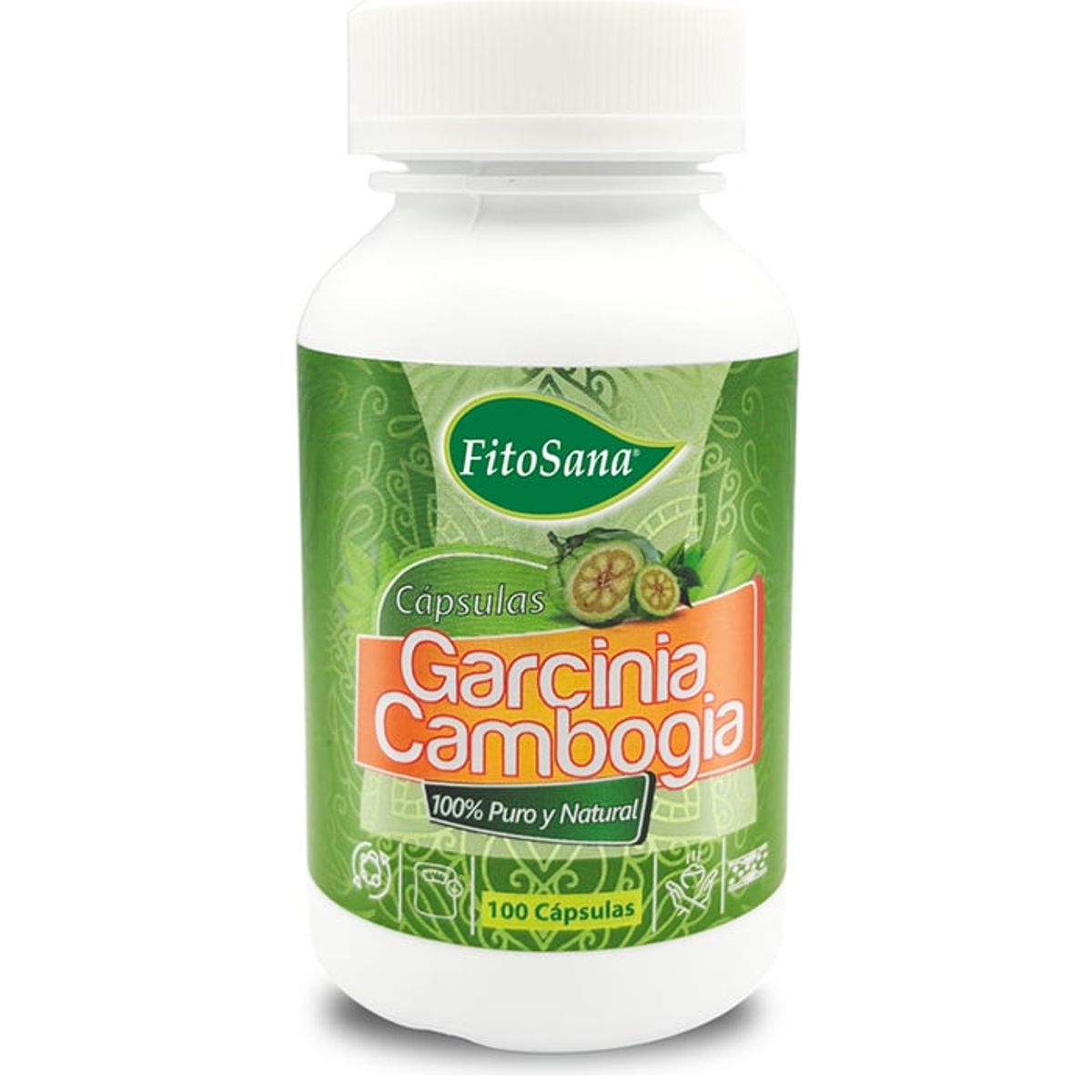 FITOSANA - GARCINIA CAMBOGIA FITOSANA - FRASCO 100U