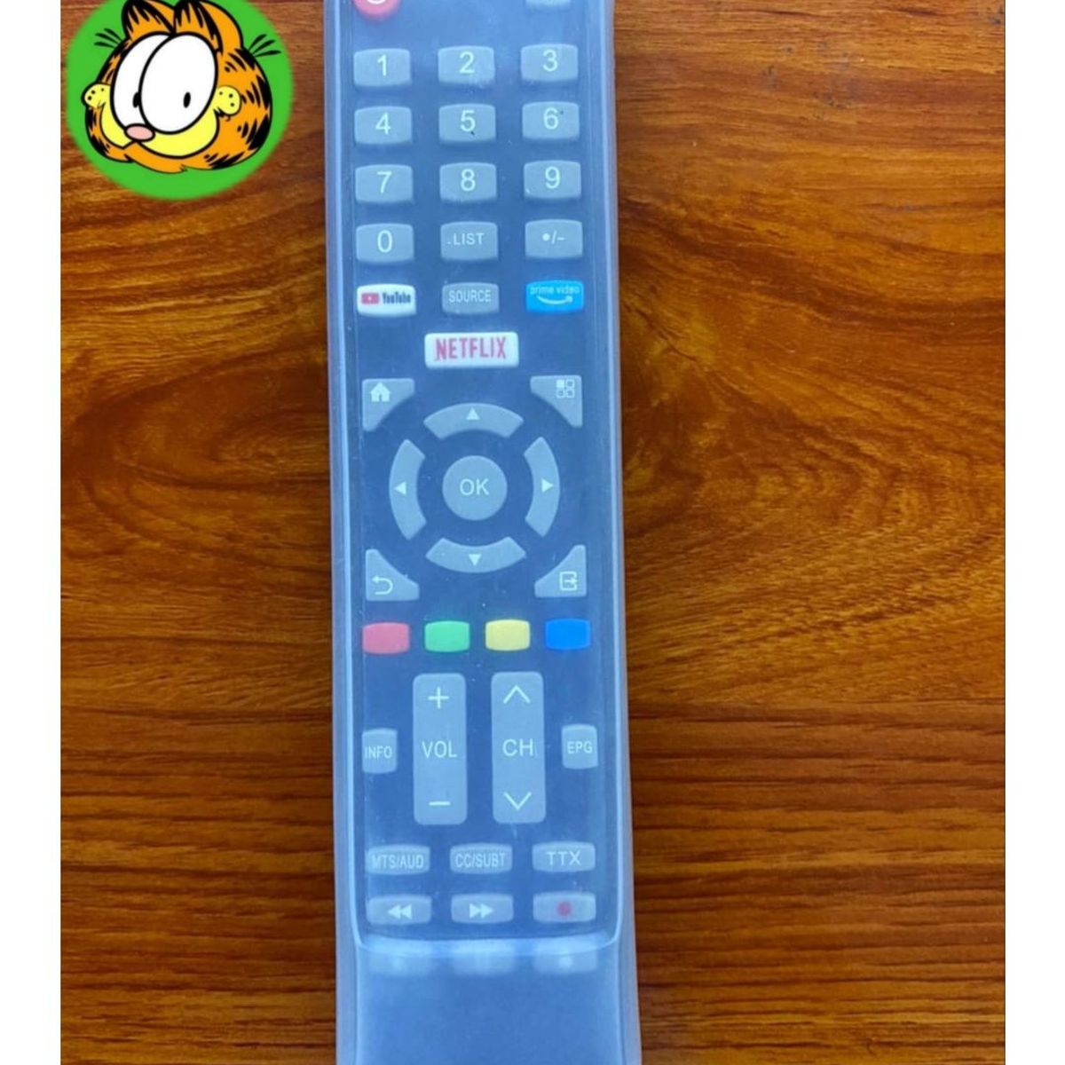 UNIVERSAL - Control Remoto Tv Smart Jvc Modelo Rm-c3287  Funda Silicona Suave