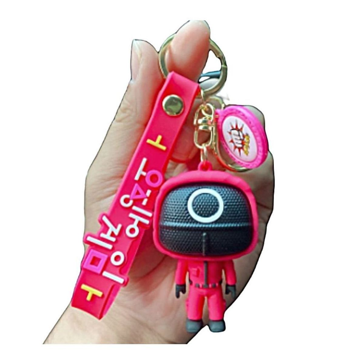 GENERICO - Llavero de Juego del Calamar Círculo