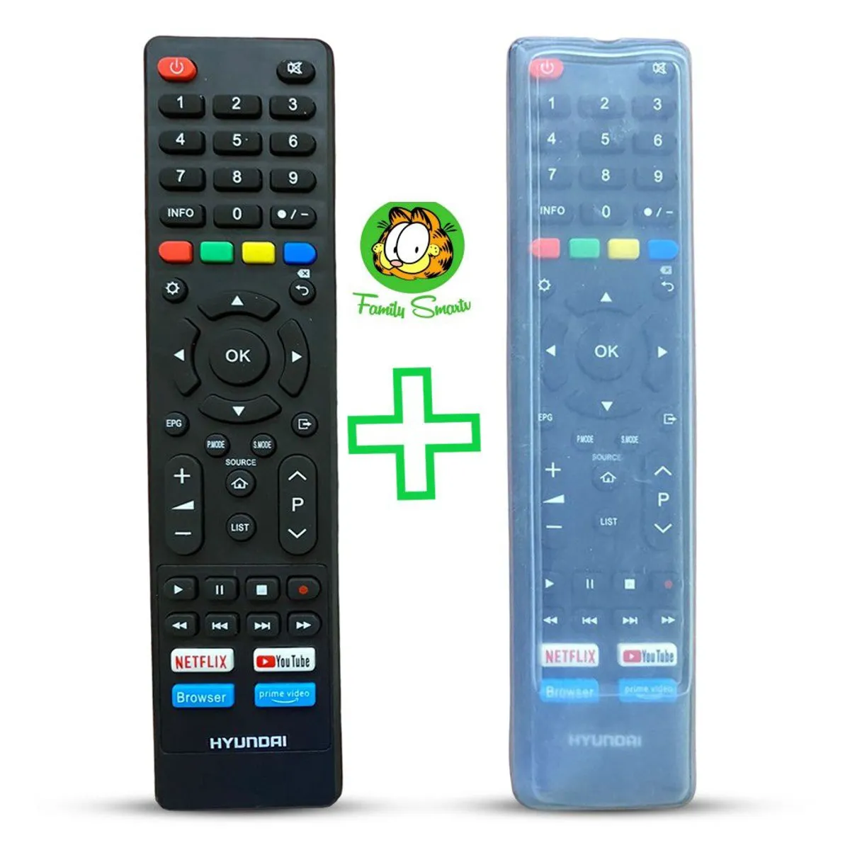 UNIVERSAL - Control Remoto Para tv hyundai Smart tv  Funda Silicona Suave