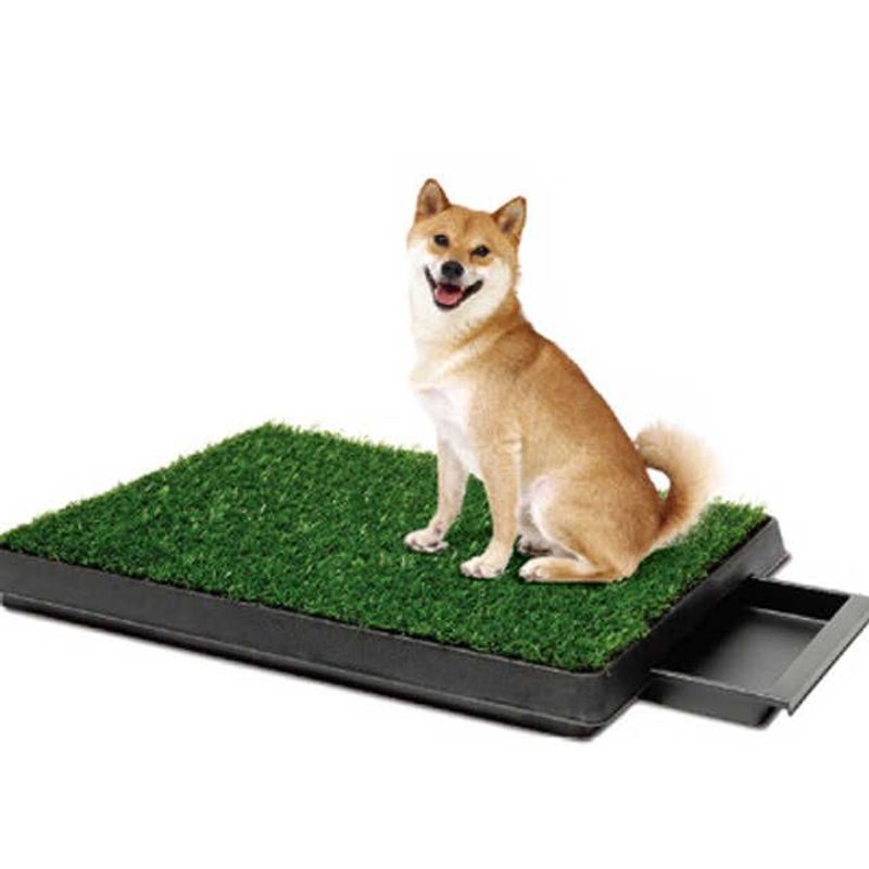 GENERICO - Baño Portatil para Perro Grande con Bandeja Extraible - 63X51cm