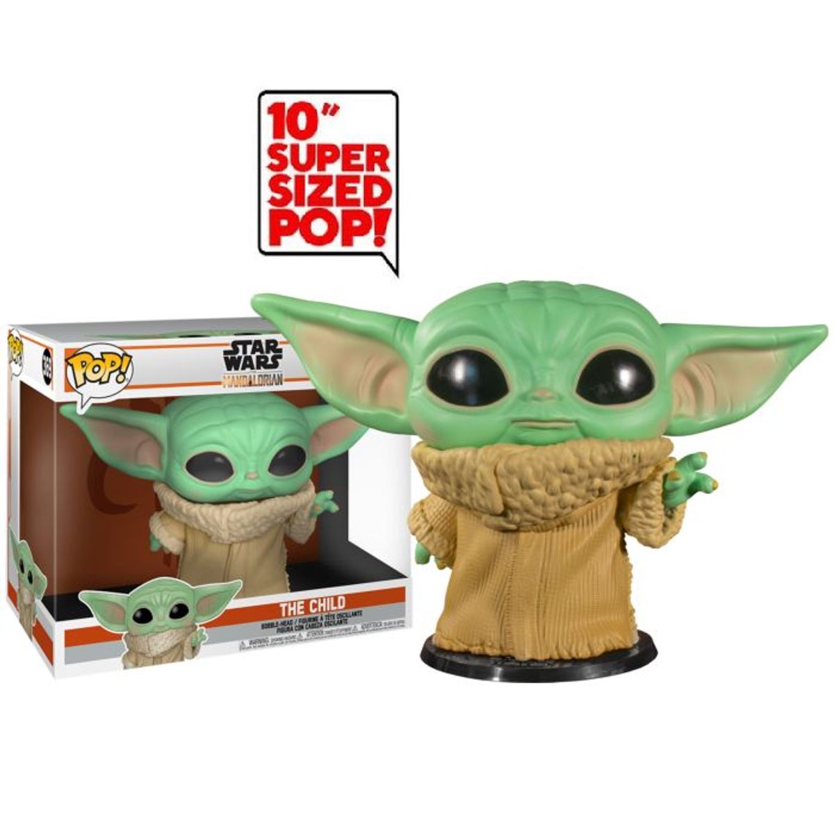 FUNKO - Funko Pop The Child Baby Yoda -10 pulg Star Wars Mandalorian