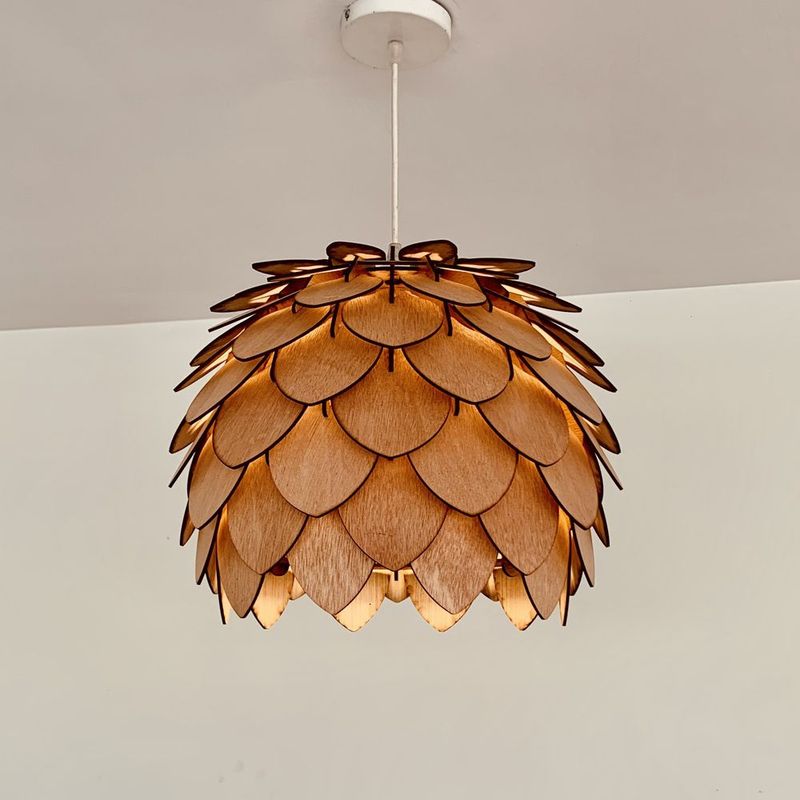GENERICO - Lámpara Colgante Edw-Art Estudio Modelo Spore Luz Cálida