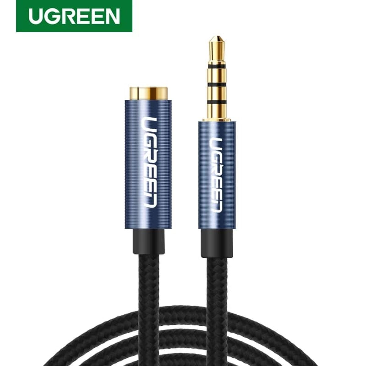 UGREEN - Cable Jack Extensión 50cm Audio y Micrófono UGREEN