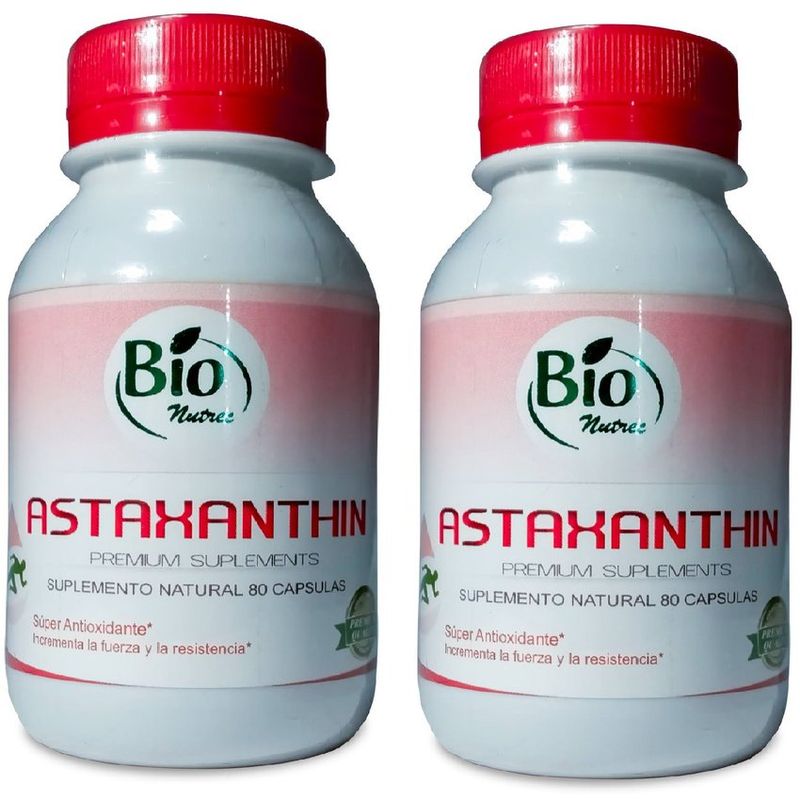 BIONUTREC - PACK OFERTA X 2 ASTAXANTINA antioxidante x 80 capsulas - Bionutrec