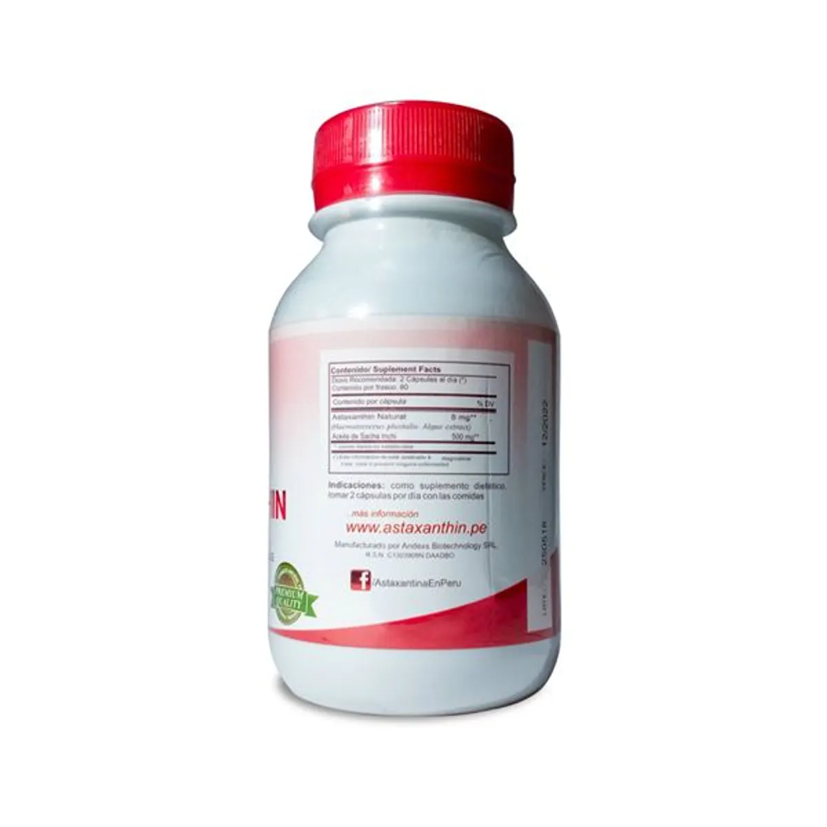 BIONUTREC - PACK OFERTA X 2 ASTAXANTINA antioxidante x 80 capsulas - Bionutrec