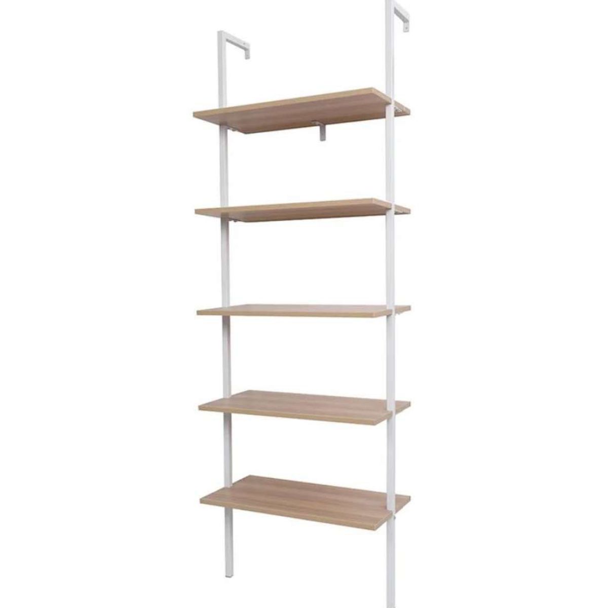 VENTITAS HOME - Librero Estante Industrial San Rosko Ventitas Home Blanco y Duna