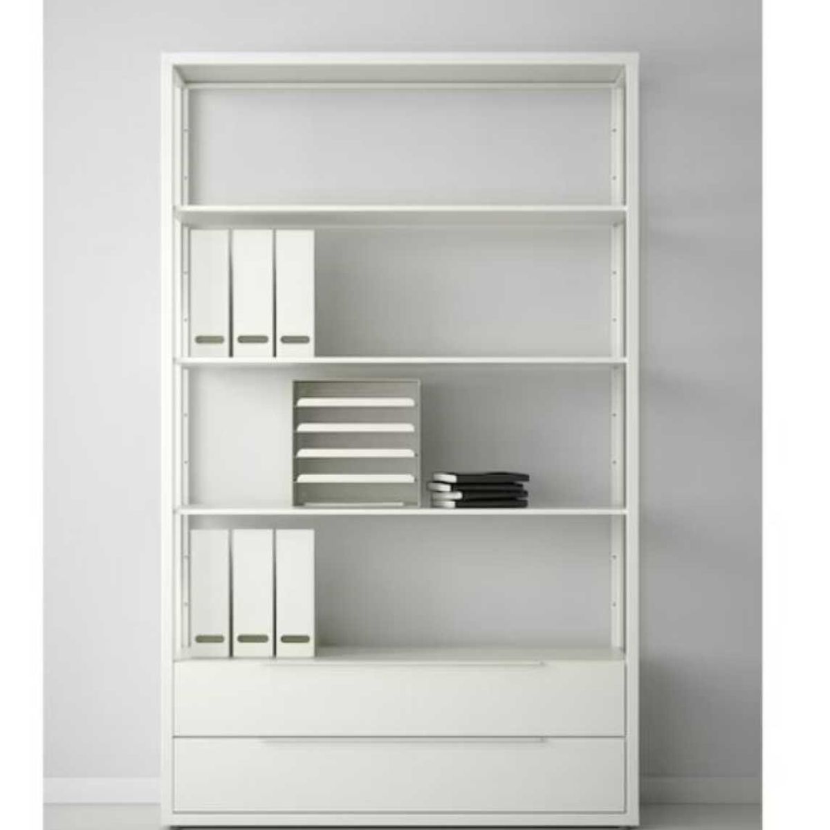 VENTITAS HOME - Librero Estante Noir London Ventitas Home Blanco