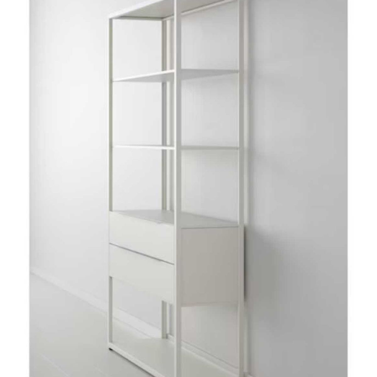 VENTITAS HOME - Librero Estante Noir London Ventitas Home Blanco