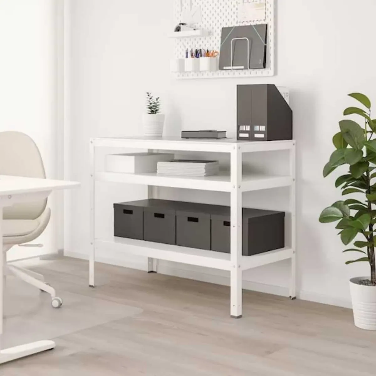 VENTITAS HOME - Estante Industrial Isabelle Ventitas Home Blanco