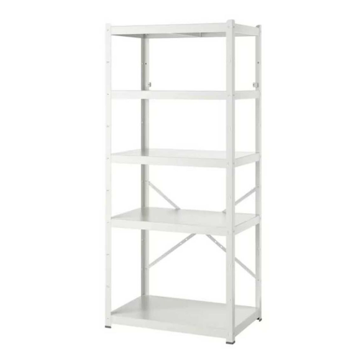 VENTITAS HOME - Estante Gerencial Industrial Maldini Ventitas Home Blanco