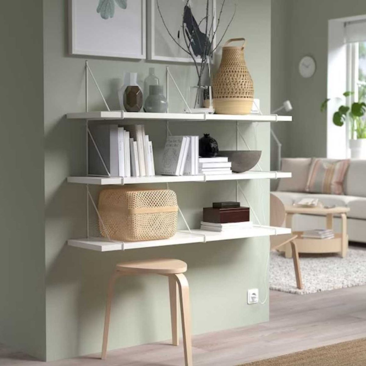 VENTITAS HOME - Set 3 Estantes Repiseros Francia Ventitas Home Blanco