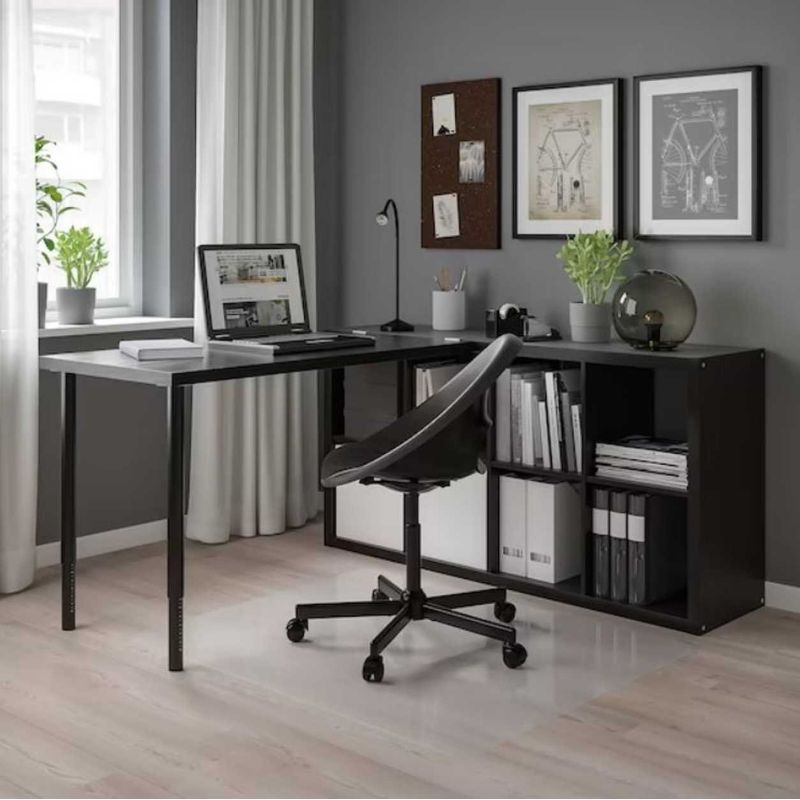 VENTITAS HOME - Escritorio con Librero Campden Ventitas Home Negro
