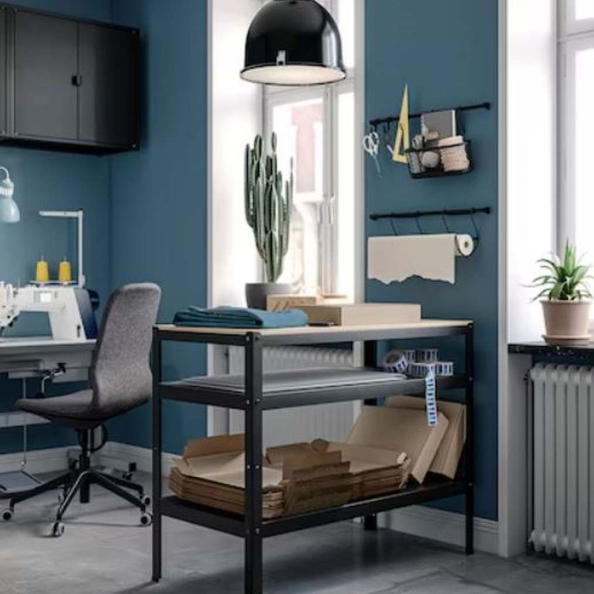 VENTITAS HOME - Estante Industrial Marle Ventitas Home Manzano y Negro